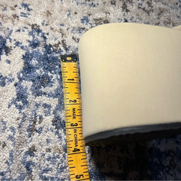 Zara Tan Platform Sandals Size 7.5 - Picture 10 of 11